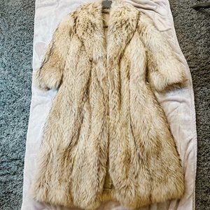Finnish Raccoon Fur Coat